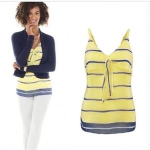 CAbi Rivera Lights Knot Cami Size M